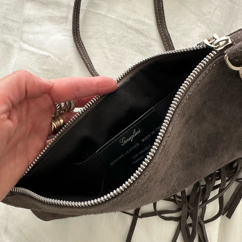 Suede Cross body bag